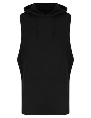 A-JC053-Urban Sleeveless Muscle Hoodie